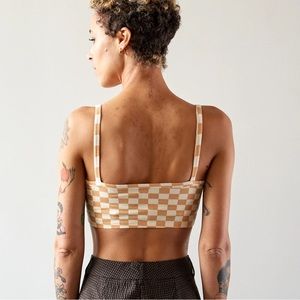 ARQ Zelda Checker Sports Bralette Small